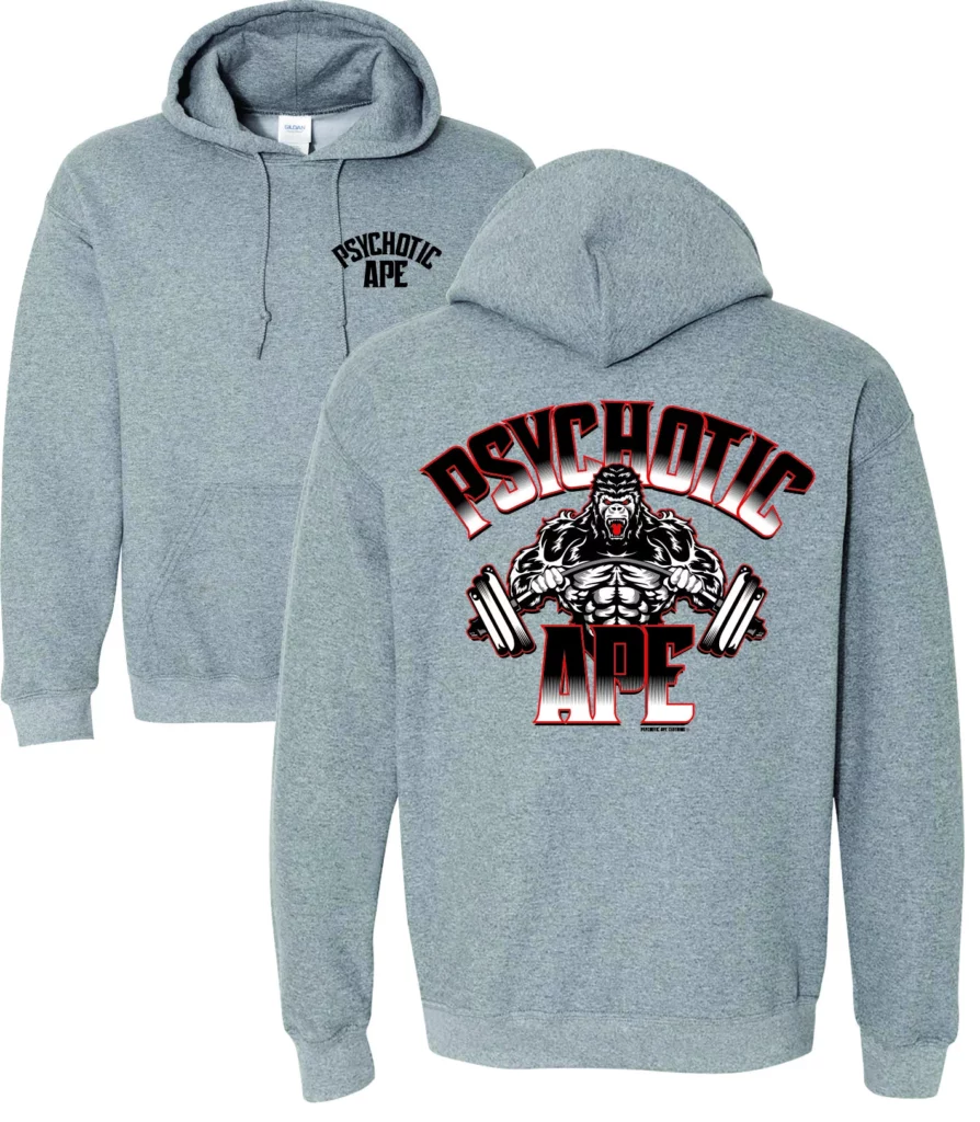 Psychoatic Ape AWDis® JHA101 Urban Heavyweight Hood brought to you by The Bear Traxs thebeartraxs.com